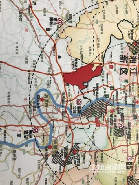 湖北省黄冈市团风国有指标土地出售图片